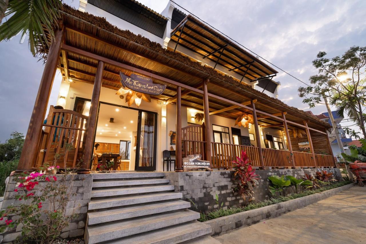 The Boathouse Riverside Homestay Hoi An Eksteriør billede