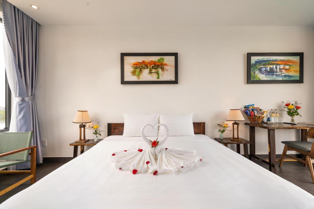 The Boathouse Riverside Homestay Hoi An Eksteriør billede