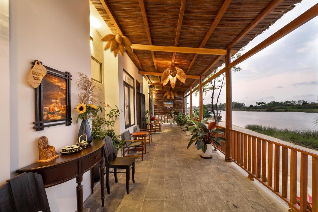 The Boathouse Riverside Homestay Hoi An Eksteriør billede