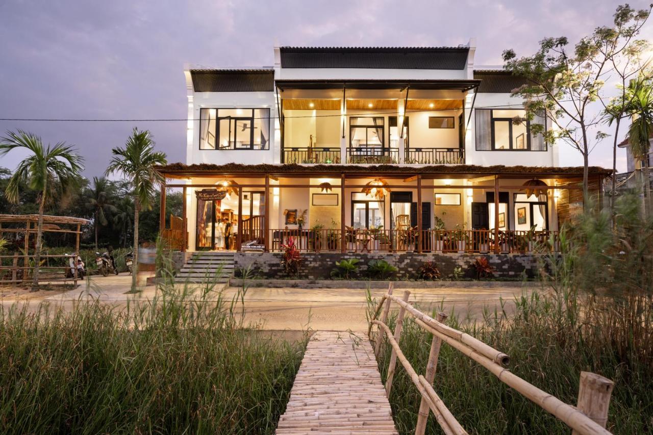 The Boathouse Riverside Homestay Hoi An Eksteriør billede