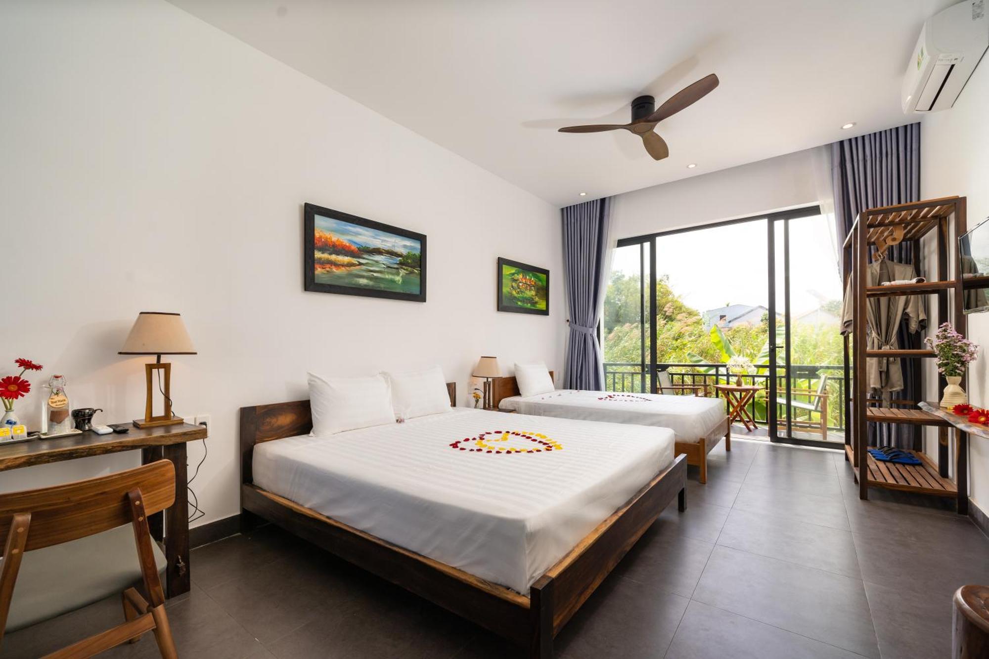 The Boathouse Riverside Homestay Hoi An Eksteriør billede