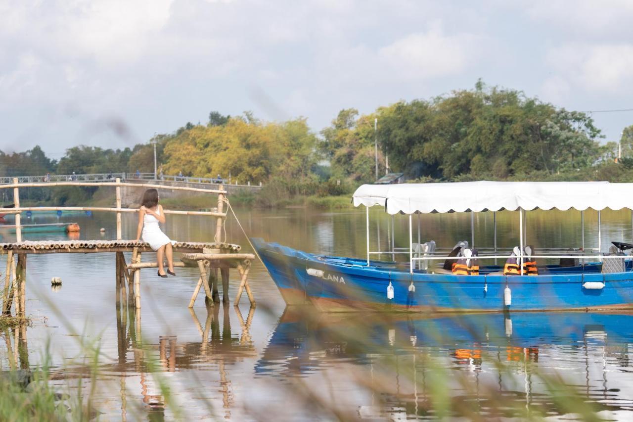 The Boathouse Riverside Homestay Hoi An Eksteriør billede